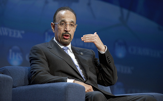 Министр энергетики и промышленности Саудовской Аравии Халид аль-Фалих



