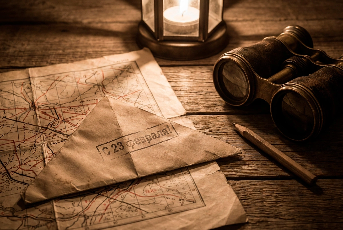 15 вариантов открыток с Днем защитника Отечества в 2026 году