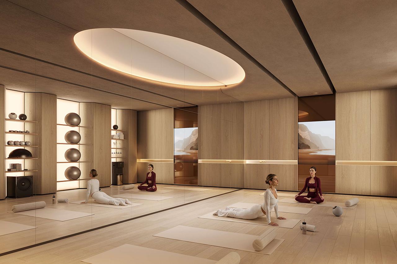 В клубном квартале «Фрунзенская набережная» есть свой парк площадью 3,1 га с детскими и спортивными площадками, 25-метровый бассейн со спа-пространством и залами для тренировок