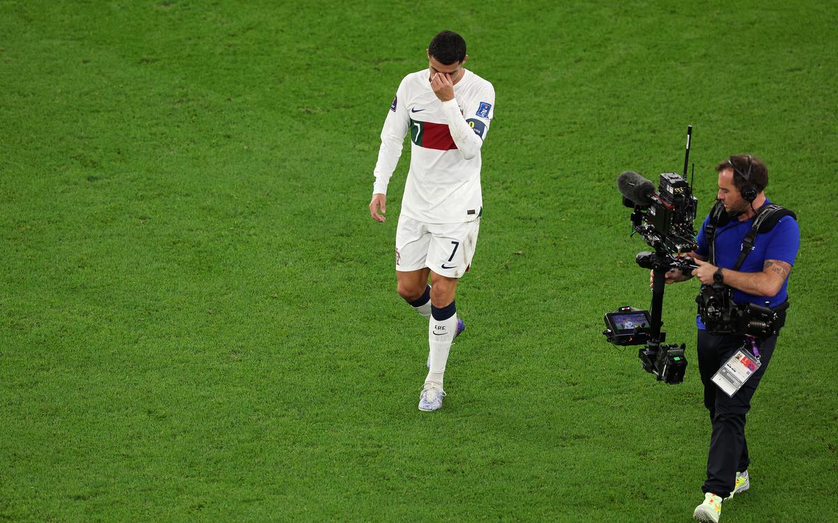 Криштиану Роналду расплакался после вылета сборной Португалии с ЧМ