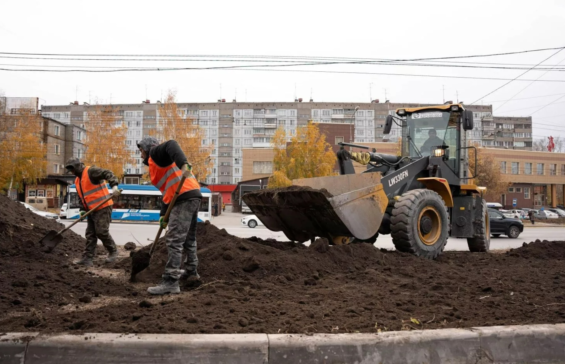 На части объектов благоустройство завершат весной следующего года