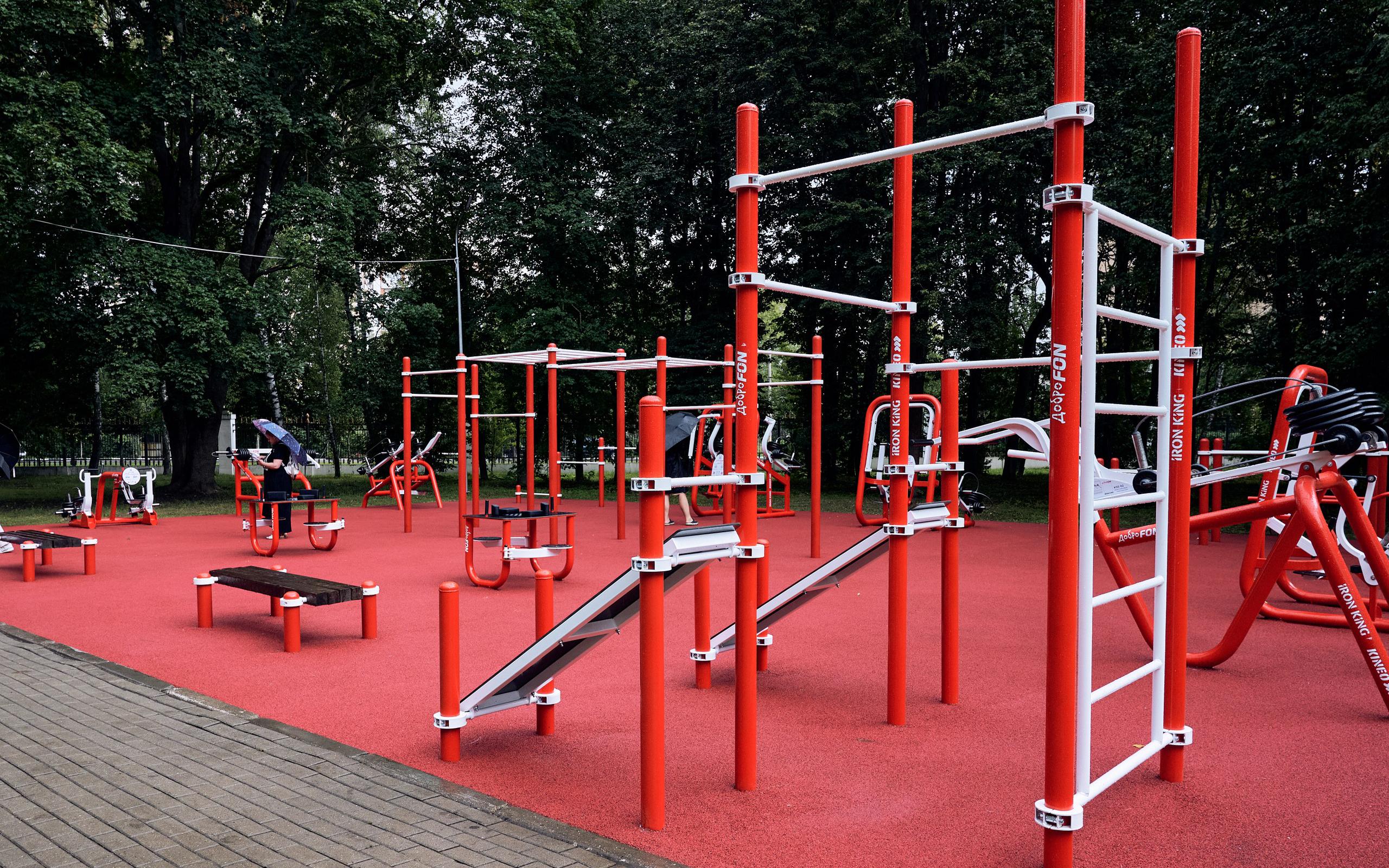 В Туле появились две инклюзивные площадки для занятий спортом