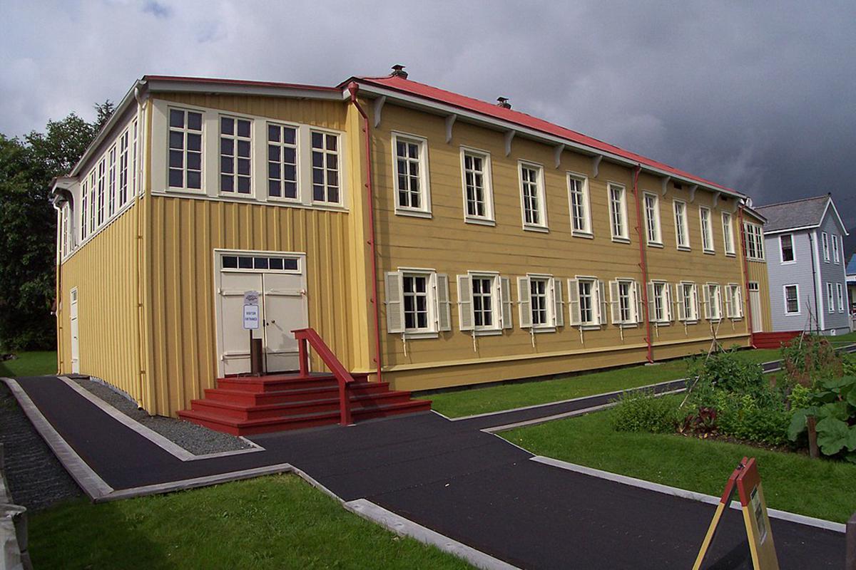 Дом русского епископа.&nbsp;Ситка, Аляска, годы постройки &mdash; 1841&ndash;1843