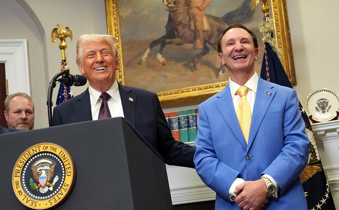 Дональд Трамп и&nbsp;Джефф Лэндри