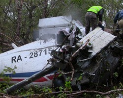 Из разбившегося на Камчатке самолета изъяли бортовые самописцы