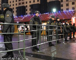 Милиция пресекла попытку несанкционированного митинга на Манежной