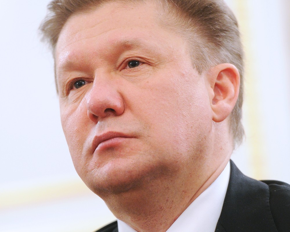 Глава компании Газпром Алексей Миллер