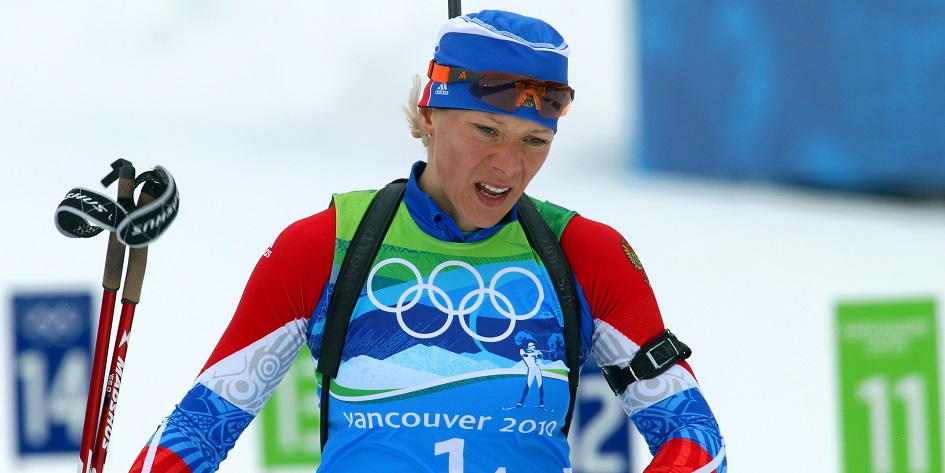 Олимпийская чемпионка по биатлону Ольга Зайцева