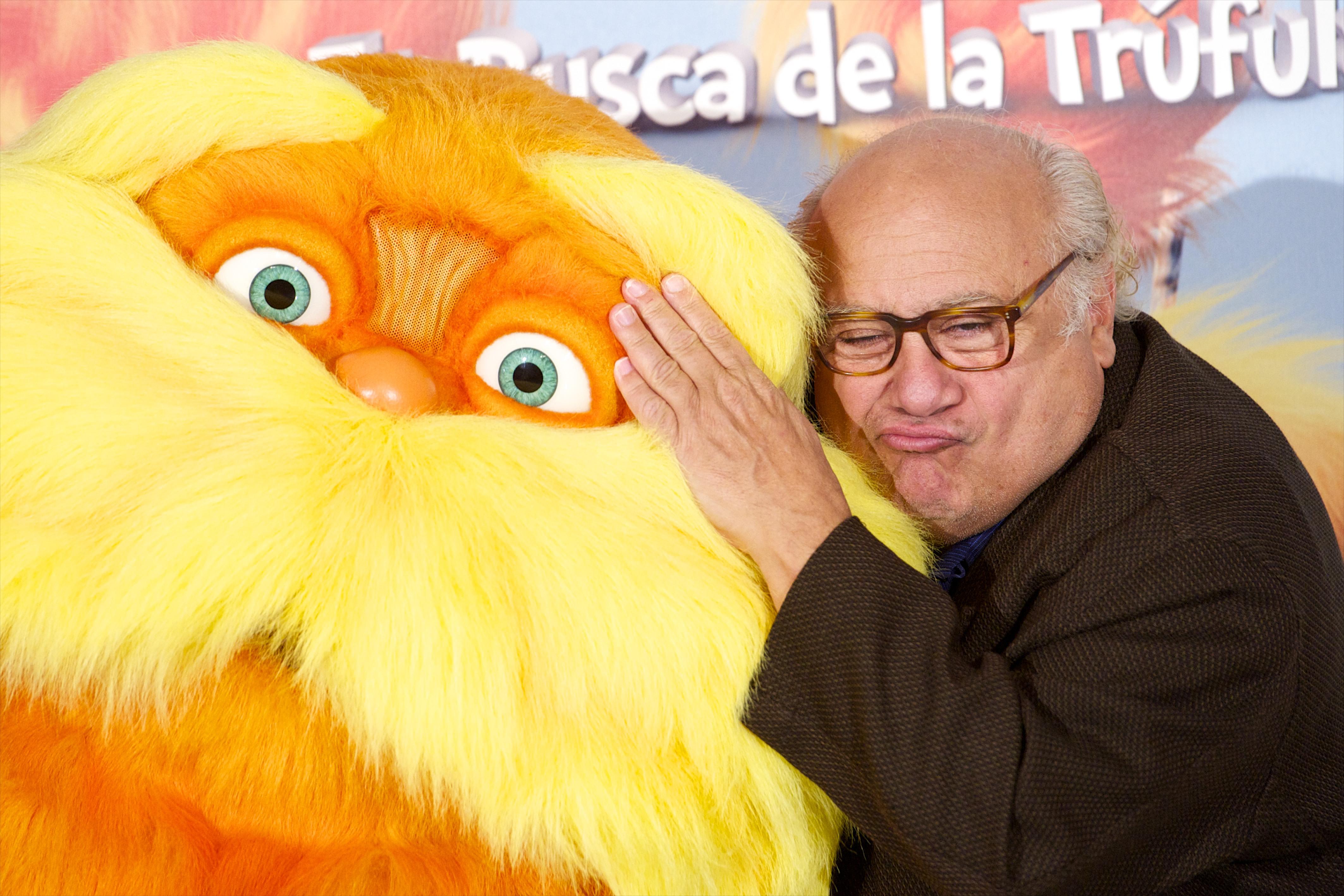 Дэнни Де Вито на премьере мультфильма &laquo;Лоракс&raquo;, 2012 год