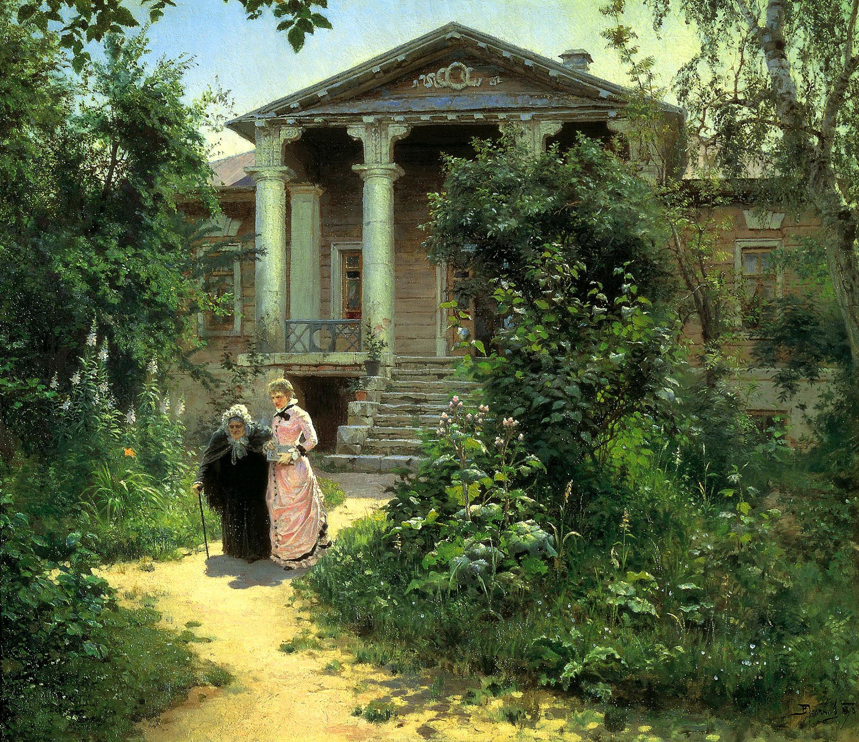 Василий Поленов, &laquo;Бабушкин сад&raquo;, 1878