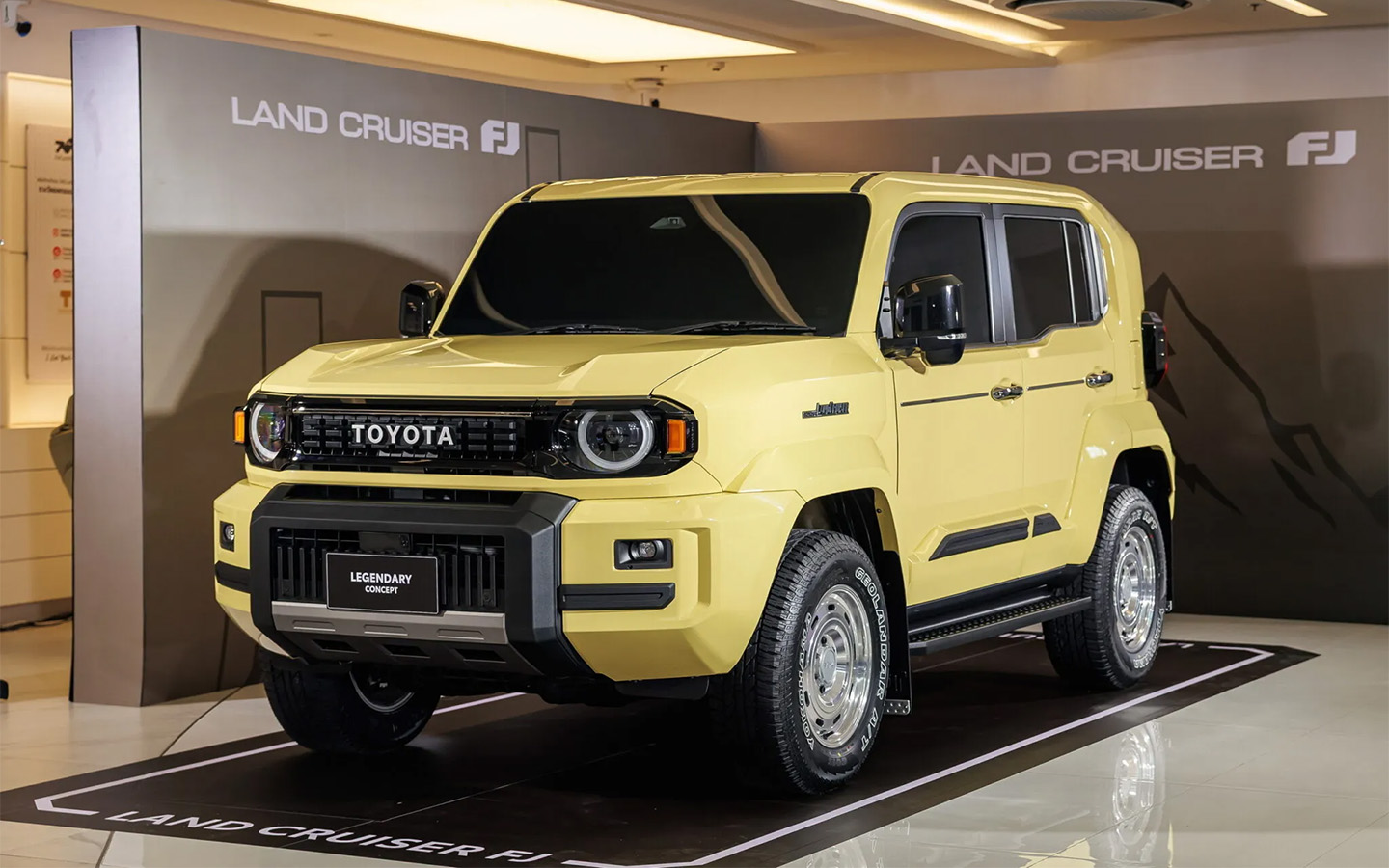 Toyota Land Cruiser FJ Legendary concept