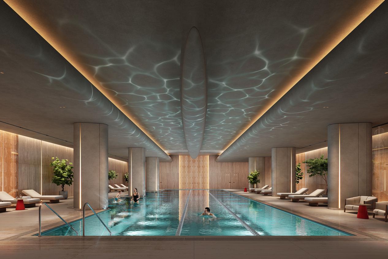 Бассейн в квартале &laquo;Фрунзенская набережная&raquo;