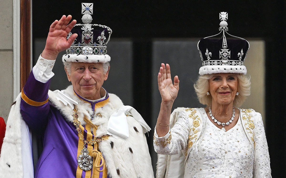 <p>Король Карл III и королева Камилла</p>