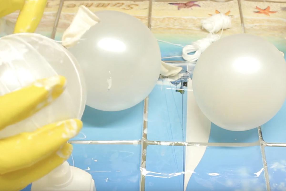 Как сделать новогоднюю гирлянду из ниток