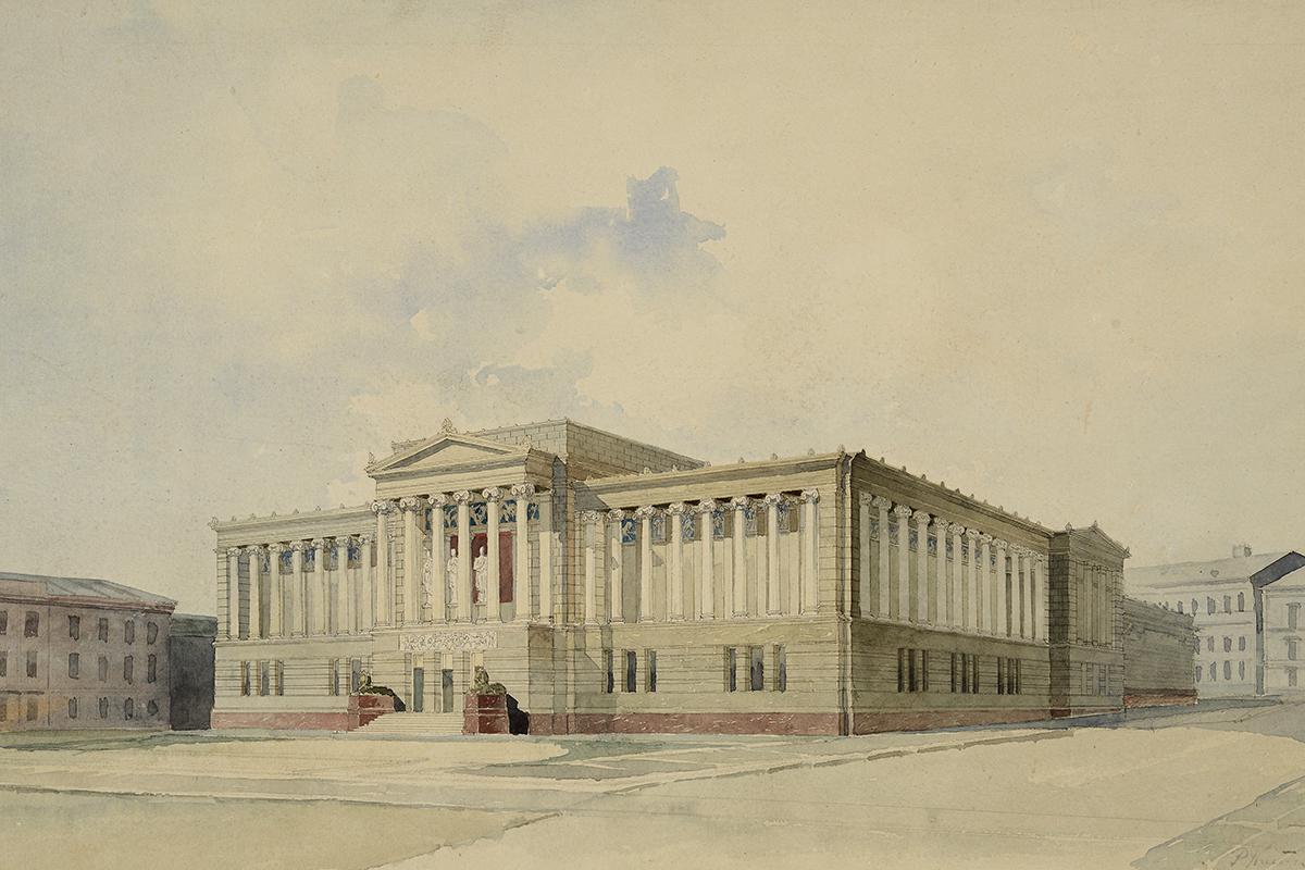 Музей изобразительных искусств им. А. С. Пушкина.&nbsp;1896 год