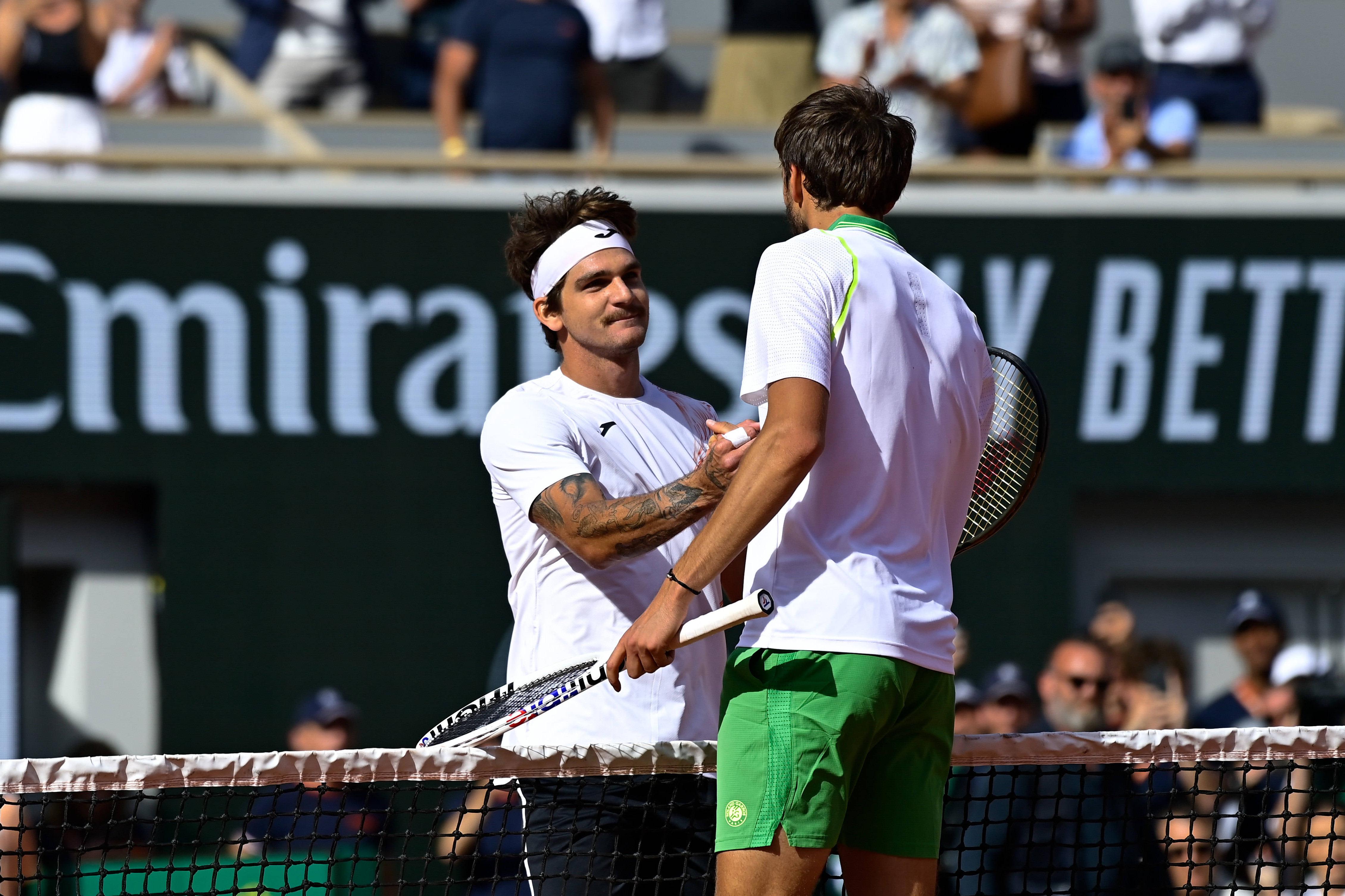 Тьяго Сейбот и Даниил Медведев