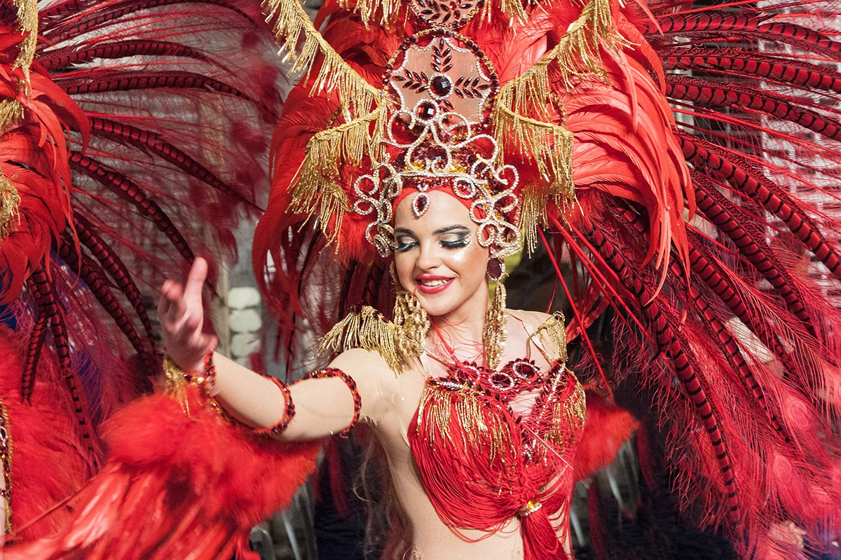 Бразильские костюмы на вечеринке «Вокруг света»