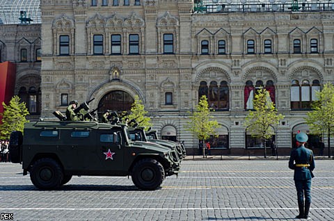 Репетиция парада Победы в Москве