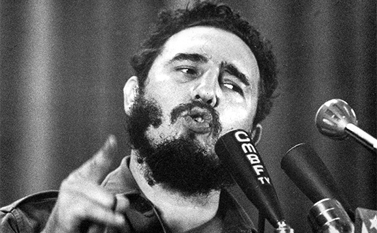 Лидер кубинской революции Фидель Кастро. 1960 год


