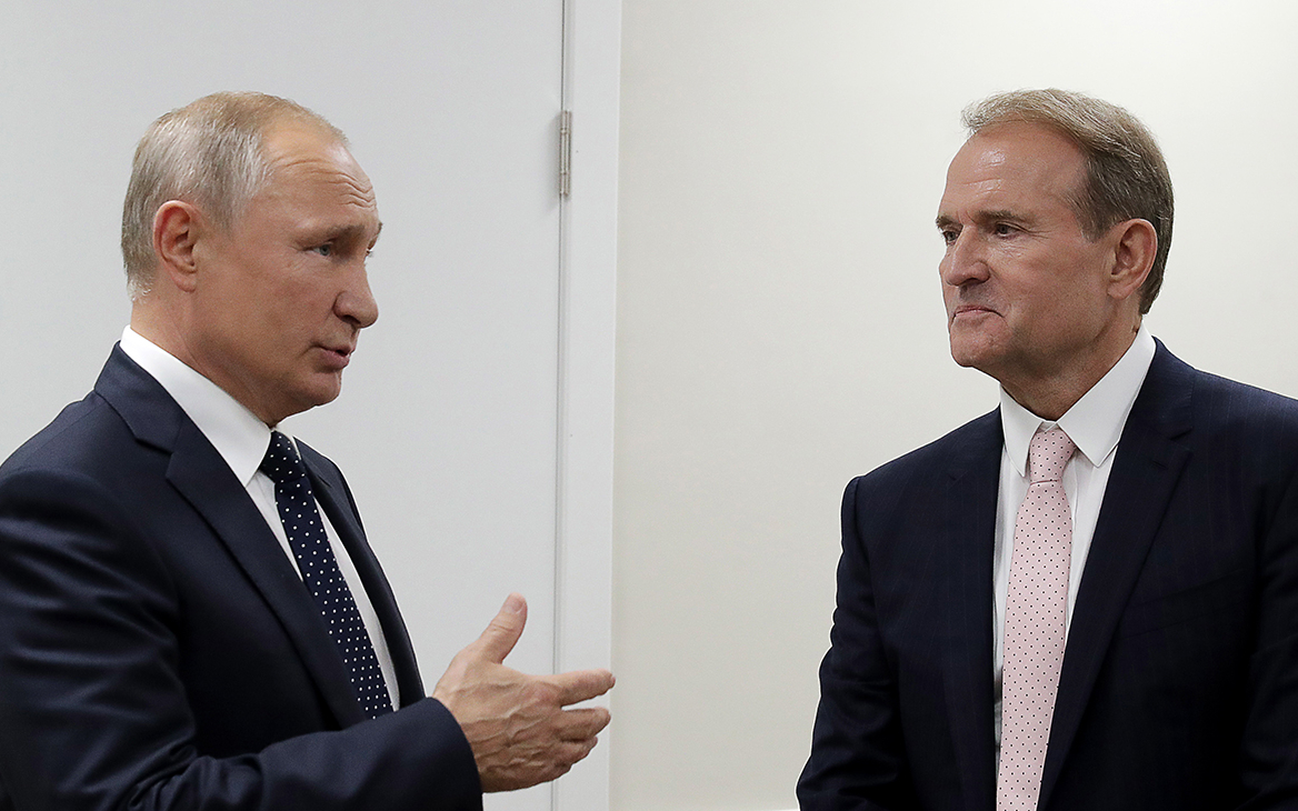 На Украине проверят показавшие встречу Путина и Медведчука телеканалы
