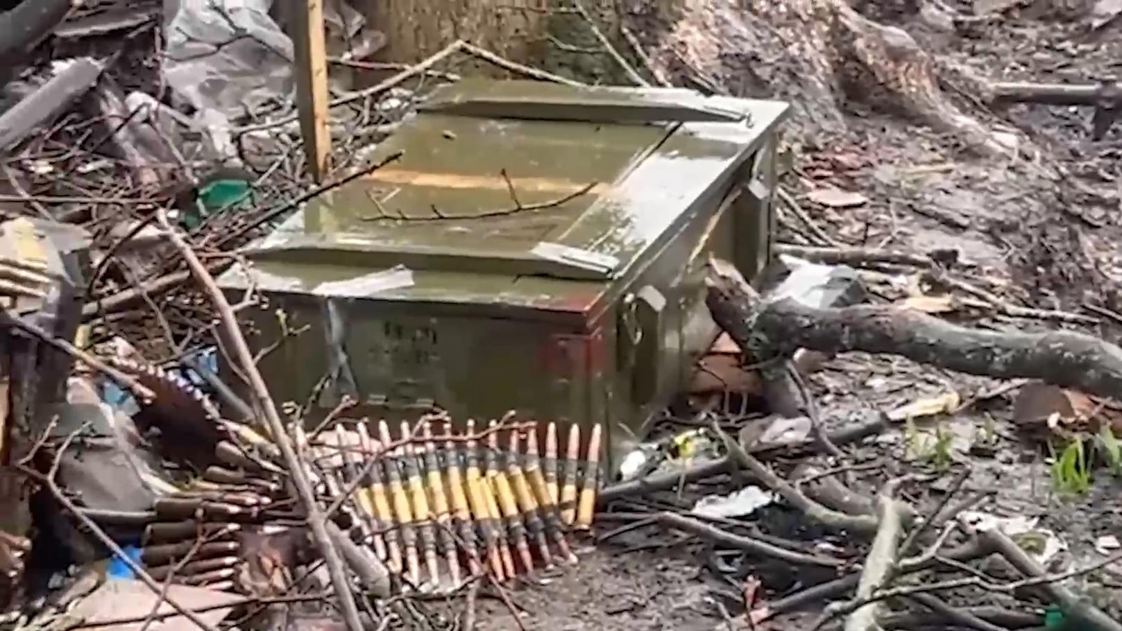 Минобороны показало видео последствий боев за Горнальский монастырь