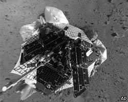 "Спирит" сделал первый в истории снимок Земли с Марса 