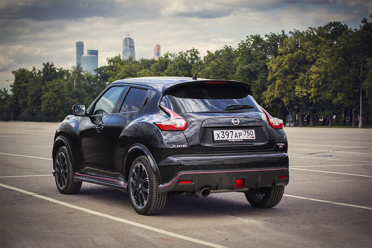 Замшевое безумие. Тест-драйв Nissan Juke Nismo RS :: Autonews