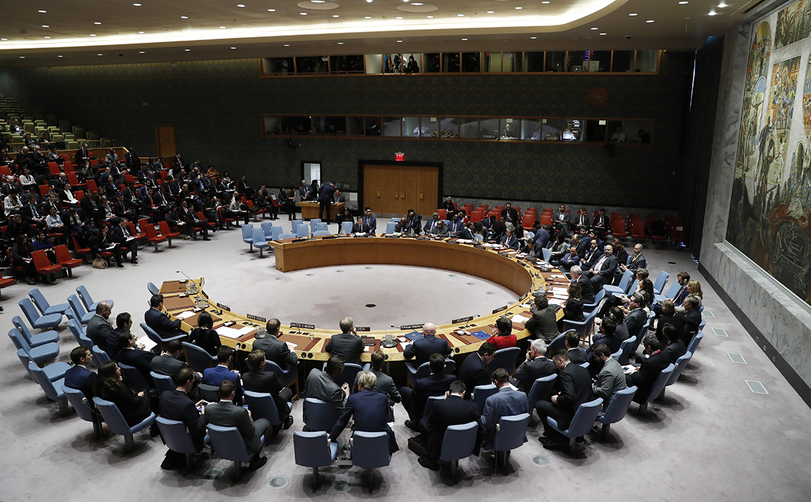 Заседание СБ ООН 14 марта 2018 года
