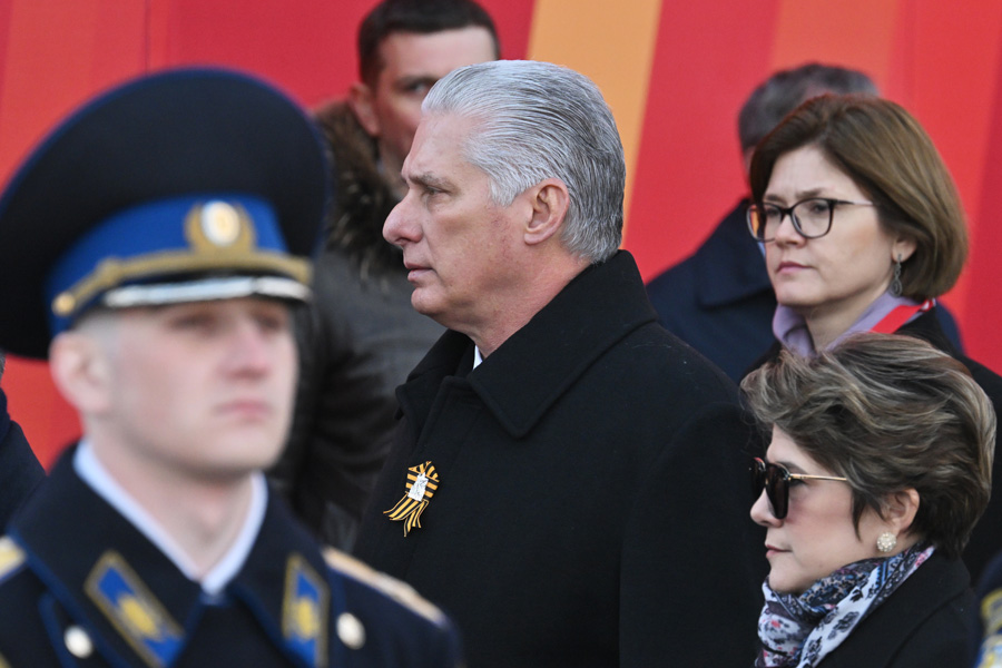 Präsident von Kuba, Miguel Diaz-Canel.