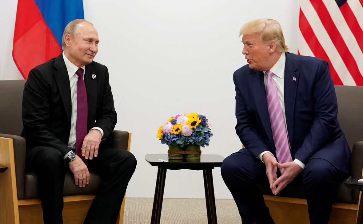 Владимир Путин и Дональд Трамп