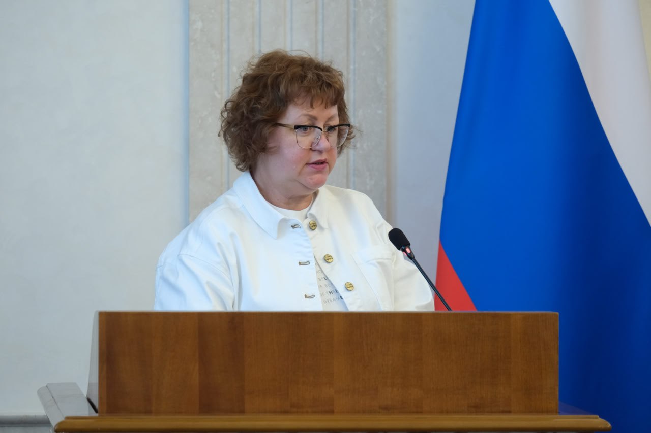 Министр труда и соцразвития Новосибирской области Елена Бахарева