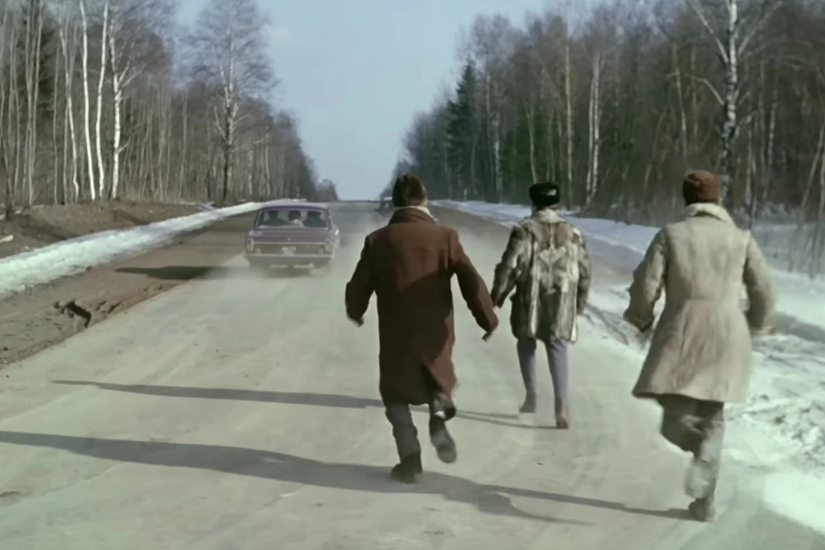 Кадр из фильма «Джентльмены удачи» режиссера Александра Серого