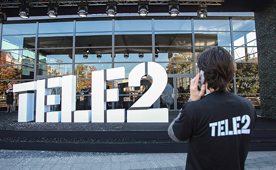 Логотип мобильного оператора Tele2
