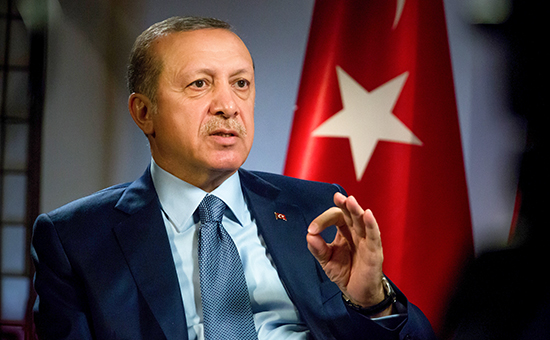 Президент Турции Реджеп Тайип Эрдоган
