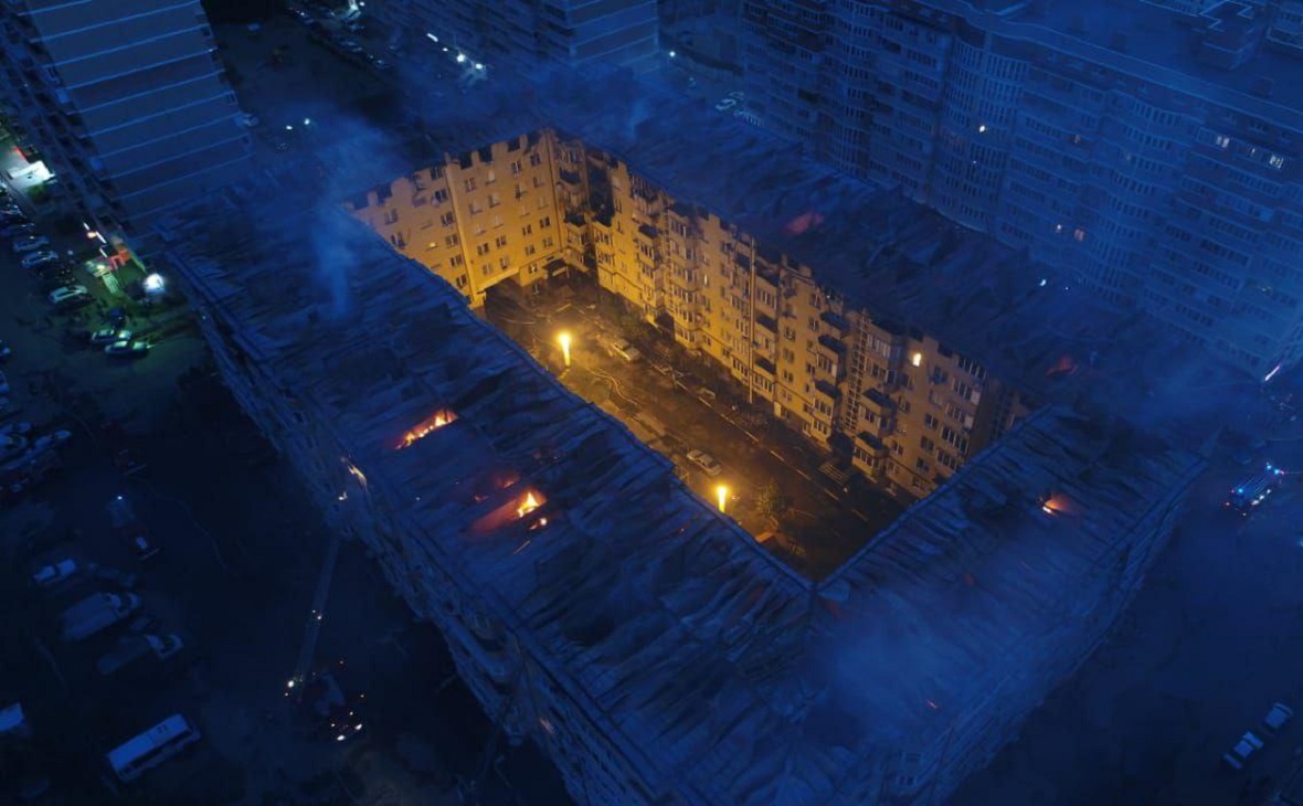 Заплатит по счетам: застройщик восстановит сгоревший в Краснодаре дом