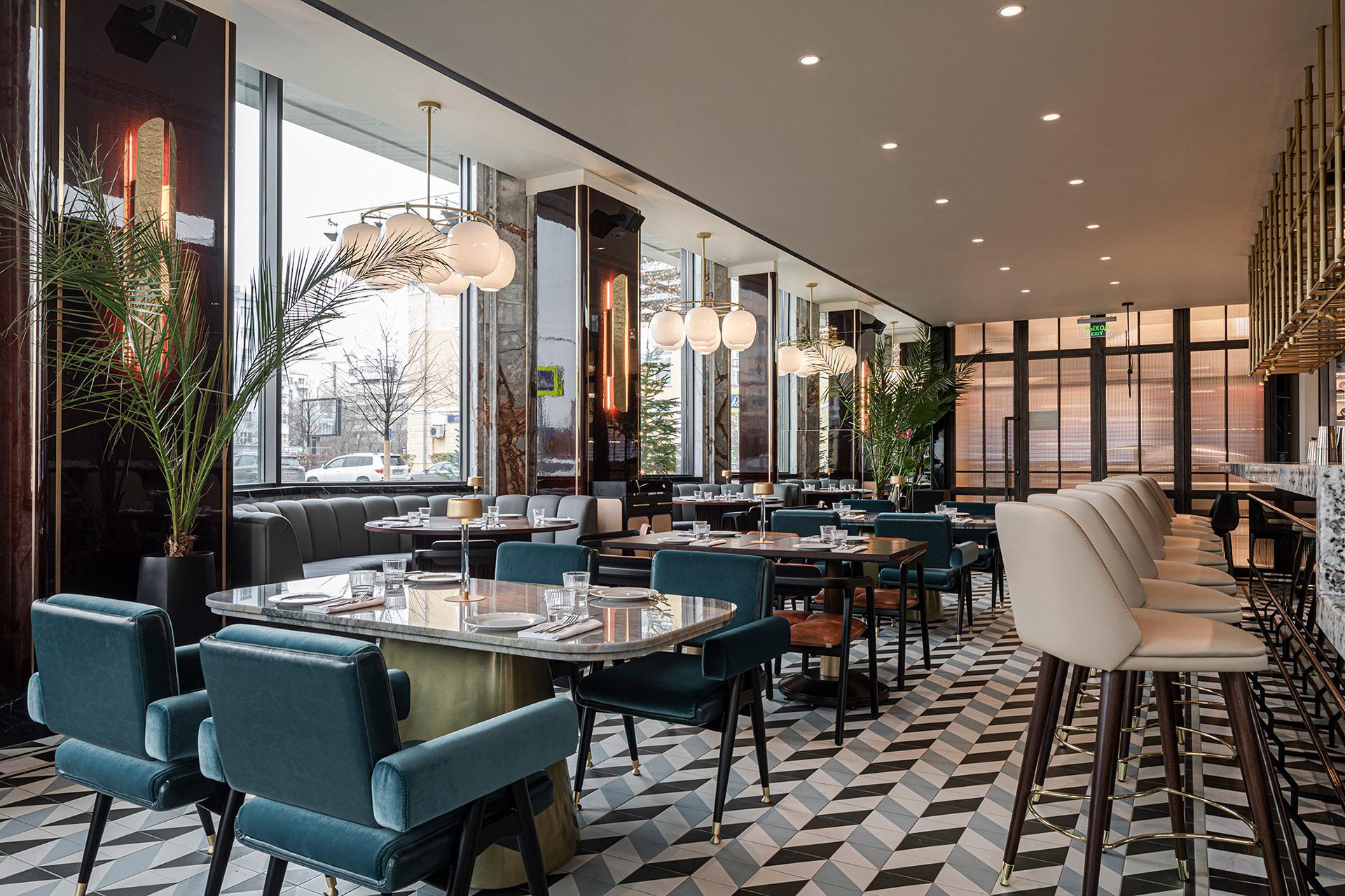 Интерьер ресторана Lea