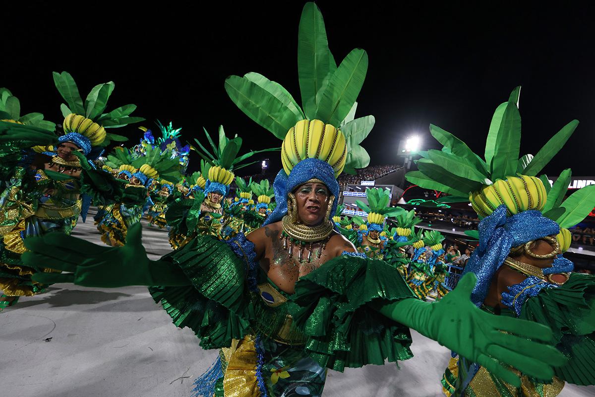 Карнавал в Рио-де-Жанейро, 16 февраля 2026 года