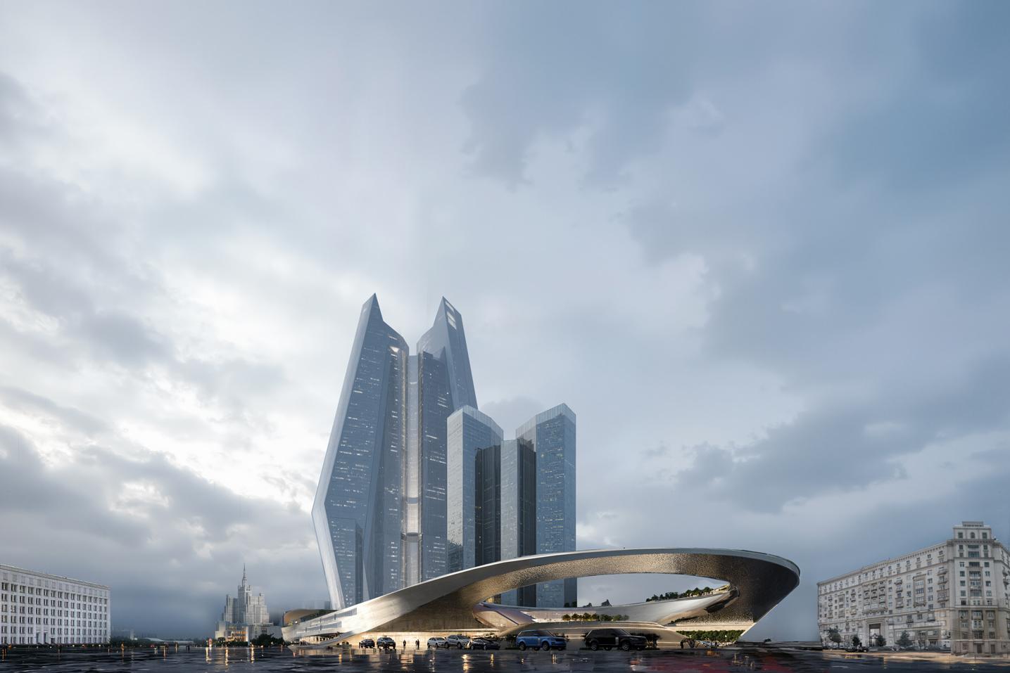 Один из вариантов концепции редевелопмента СЭВ