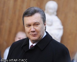 В.Янукович лидирует на выборах президента Украины