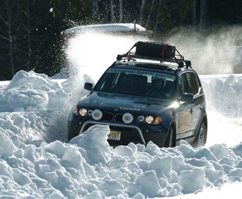 BMW X3 выиграли Alcan Winter Rally