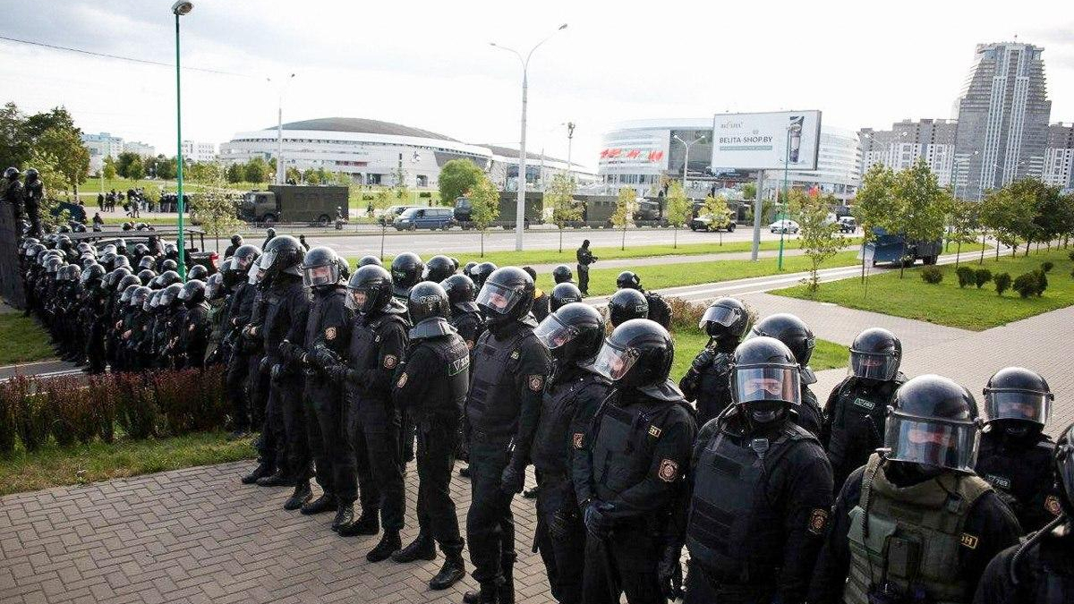 Протестные акции в минске