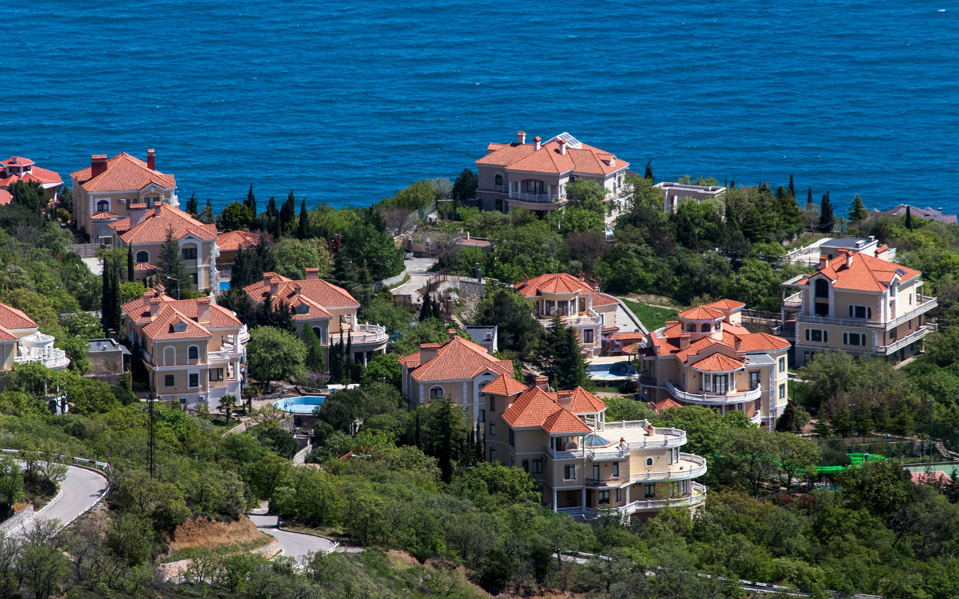дома на черноморском побережье