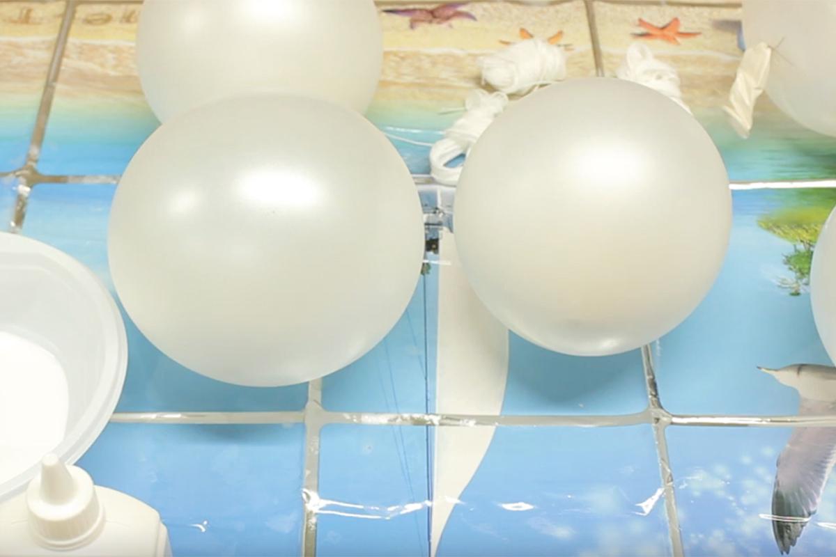 Как сделать новогоднюю гирлянду из ниток