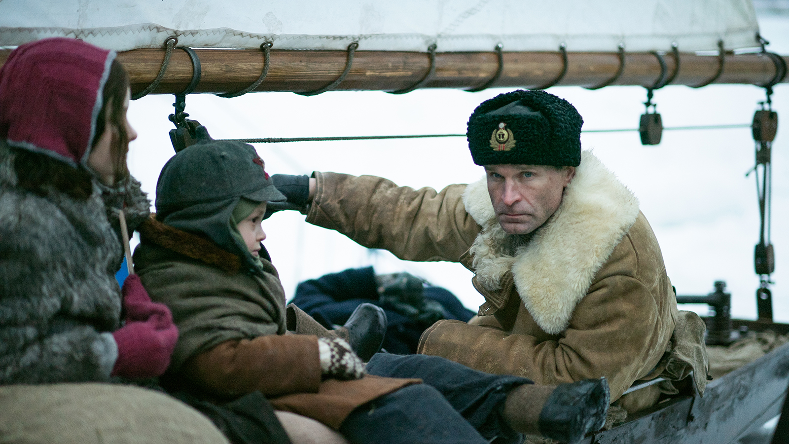 Съемки фильма «Ангелы Ладоги»