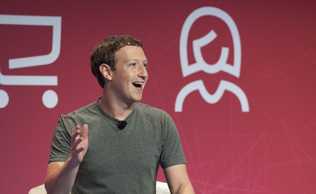 Основатель социальной сети Facebook Марк Цукерберг