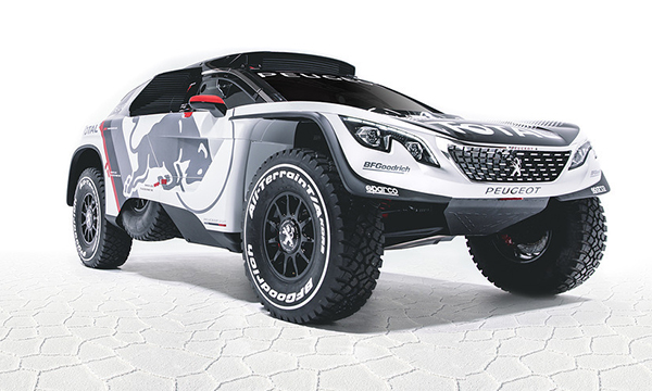 Компания Peugeot рассекретила новый внедорожник для ралли «Дакар»