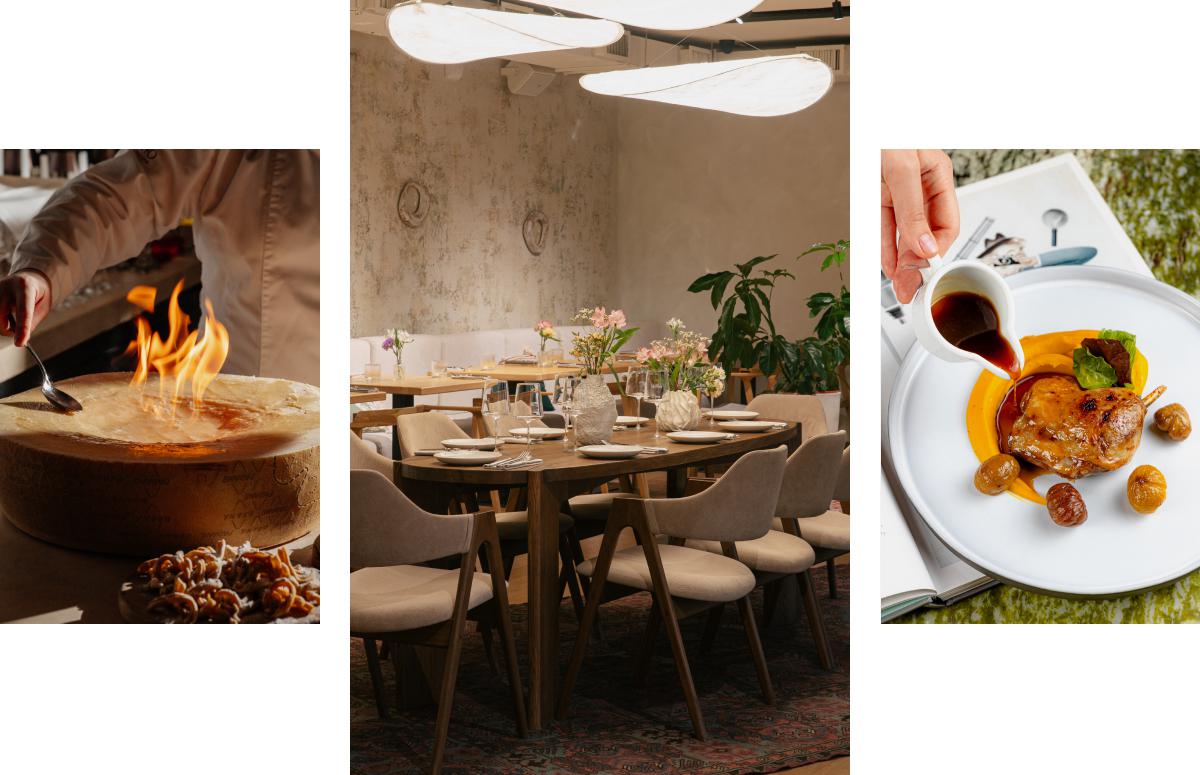 Фото: пресс-службы ресторанов Lumicino, MYST и Geraldine