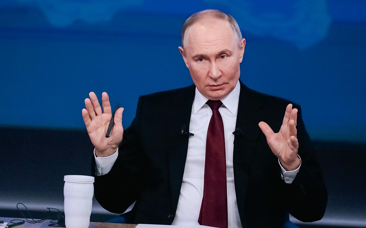 Песков рассказал о подготовке Путина к прямой линии