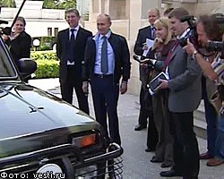 В.Путин продемонстрировал купленную им "Ниву"