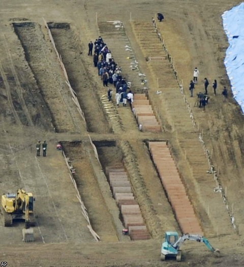 Последствия землетрясения в Японии